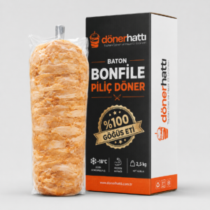 Baton Bonfile Piliç Döner (%100 Göğüs)